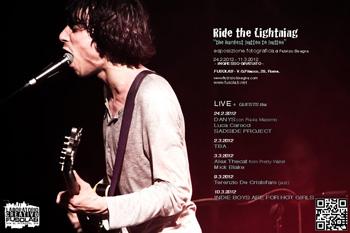 Esposizione Fotografica “RIDE THE LIGHTNING” The Hardest Button To Button 