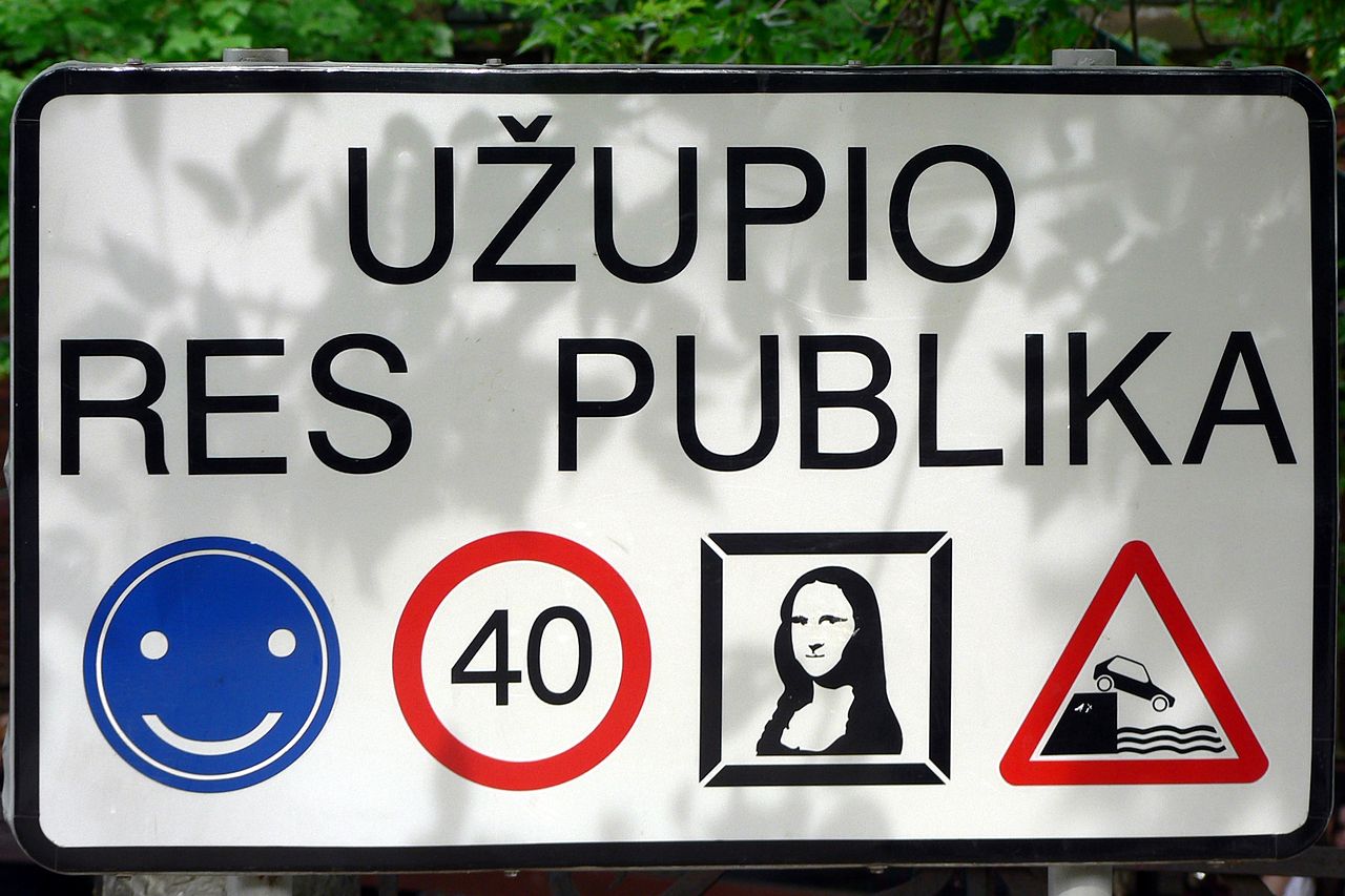 1280px Lithuania Vilnius Užupis sign