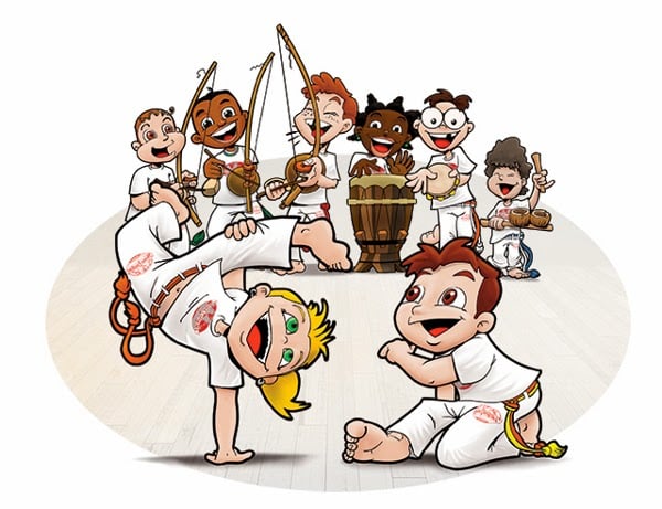 capoeira bambini