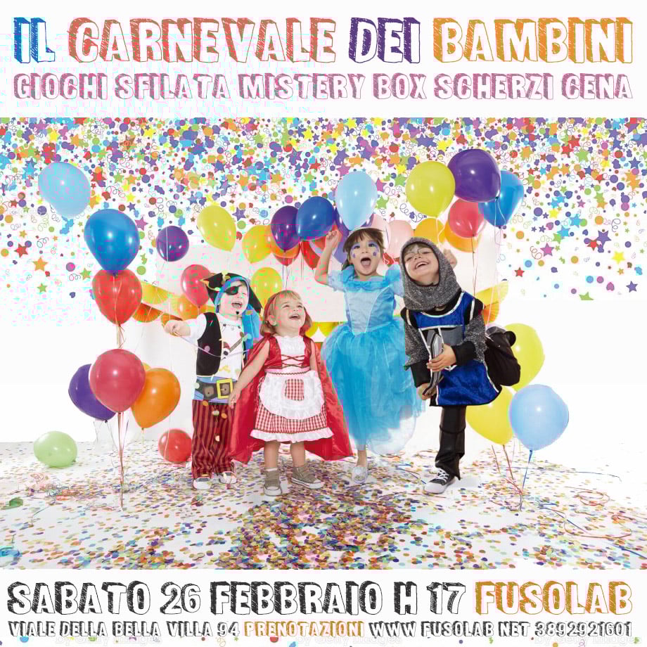 carnevale bambini